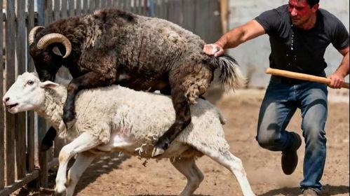 羊的交配全过程视频,自然繁衍的奇妙瞬间